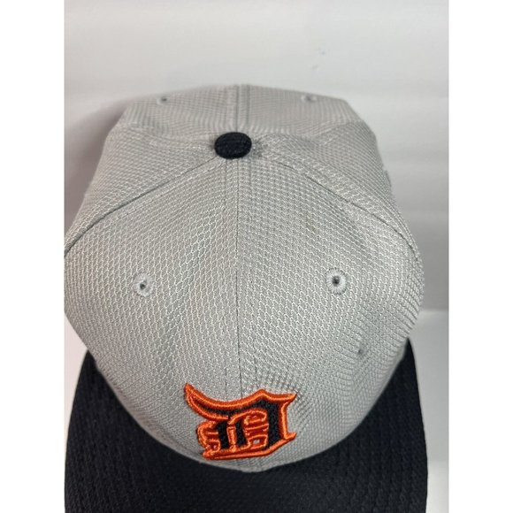 Detroit Tigers MLB New Era Hat Cap Baseball 59FIFTY 7-1/2 Fitted Official Gray - Picture 3 of 7